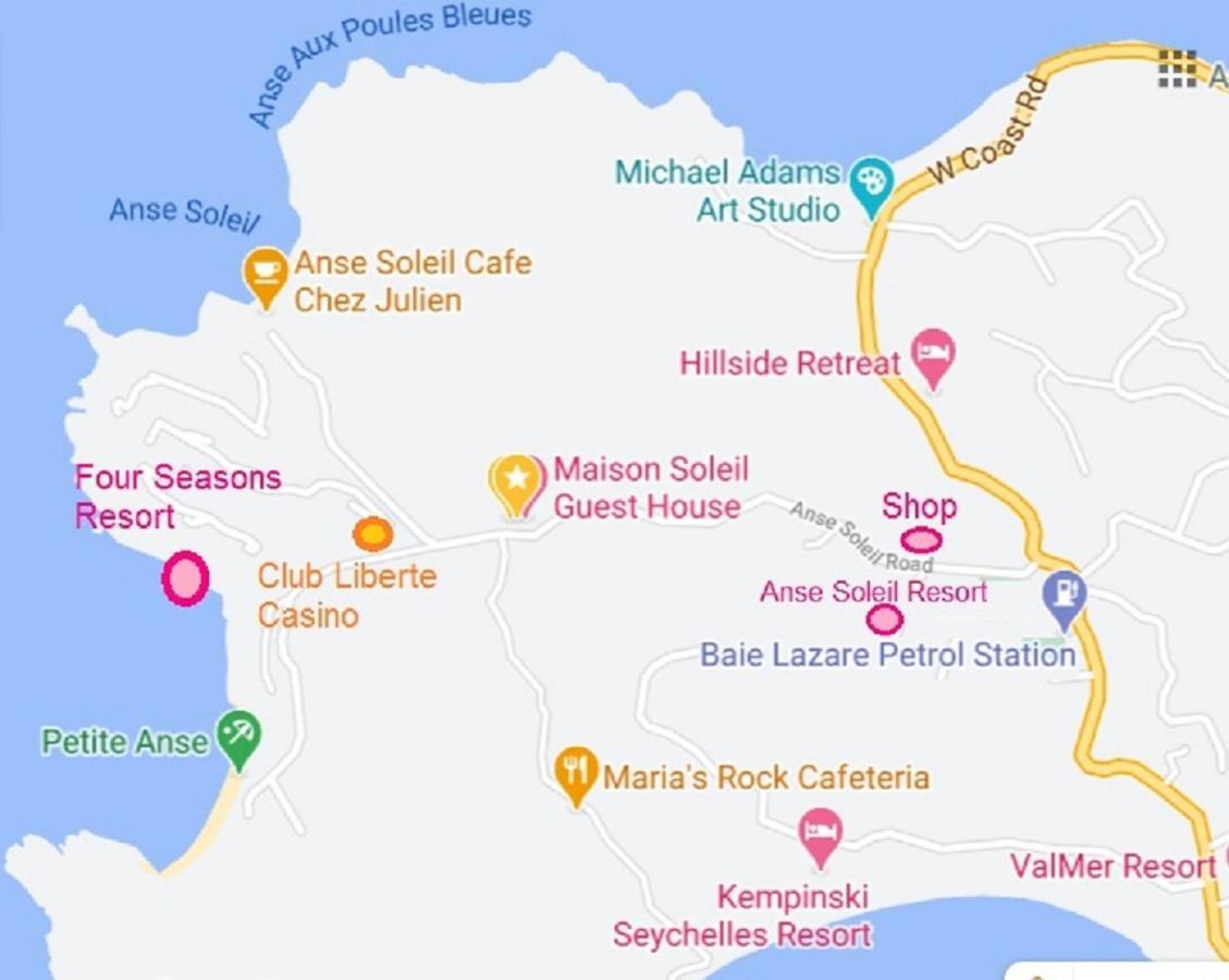 Maison Soleil Baie Lazare  Kültér fotó